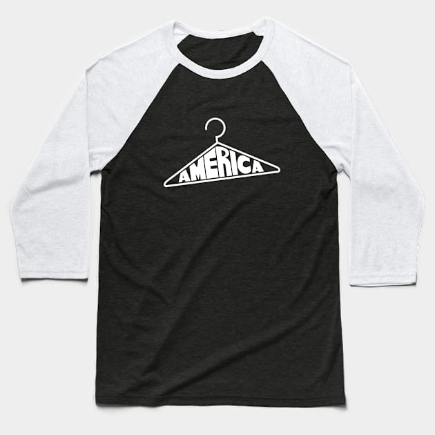 America Baseball T-Shirt by SWON Design